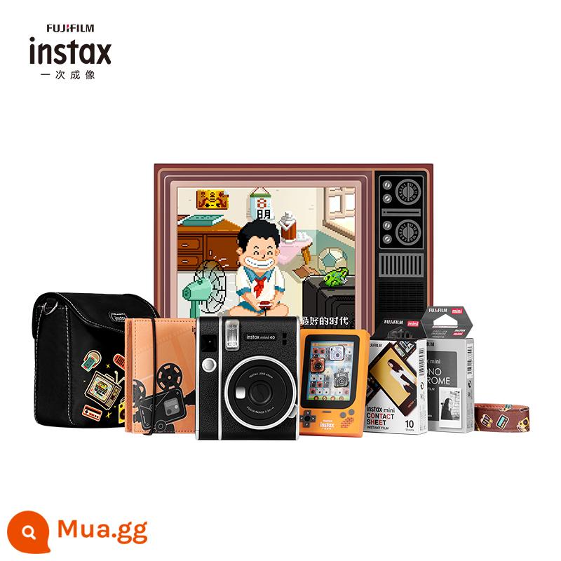 Máy chụp ảnh dùng một lần Fuji Polaroid mini40 Tôi phổ biến hộp quà để gửi 20 mẩu giấy ảnh Polaroid - Hộp quà phổ biến mini40 gồm 20 tờ giấy ảnh