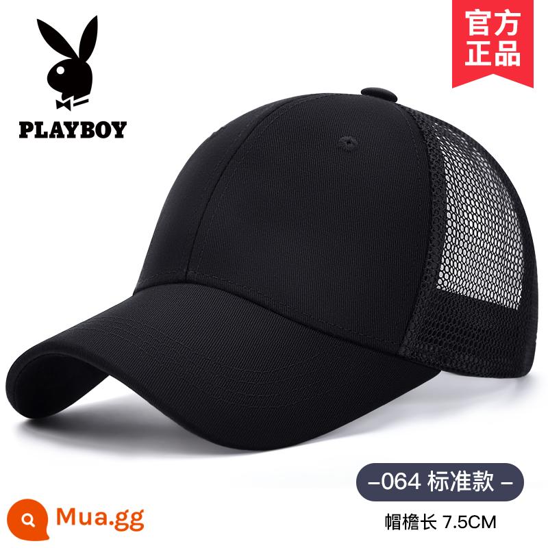 Nón Playboy nam mùa hè mũ bóng chày che nắng mùa hè thương hiệu sành điệu đỉnh cao nón lưỡi trai chống nắng che nắng cao cấp mỏng - [Nửa lưới tiêu chuẩn]064-9B