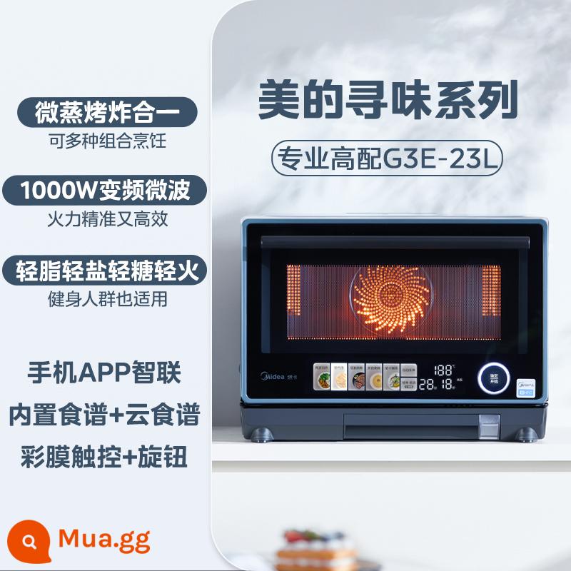 Lò vi sóng màn hình màu để bàn công suất lớn 4 trong 1 Midea Xunwei pro AllG3E dành cho gia đình - Shi Liqing Xunwei phiên bản cao cấp G3E