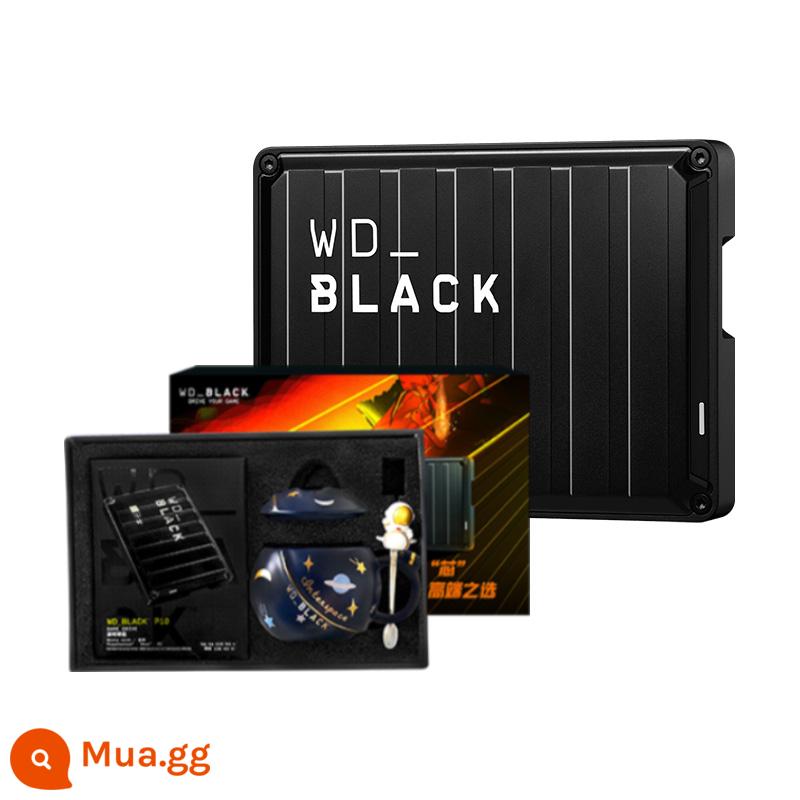 Wdwesternwd_black p10 game di động đĩa cứng 5T Công suất lớn 5TB Cao -tốc độ PS4 bên ngoài PS4 - Hộp quà P10 5T