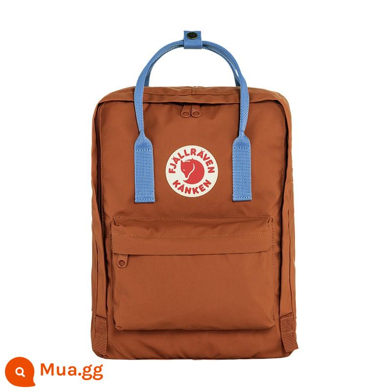 Fjallraven Cáo Bắc Cực Ba Lô Kanken Nam Nữ Nhẹ Ba Lô Du Lịch Túi Túi Thể Thao 23510 - 243-537 Gốm nâu/celestite (màu mới 2023)