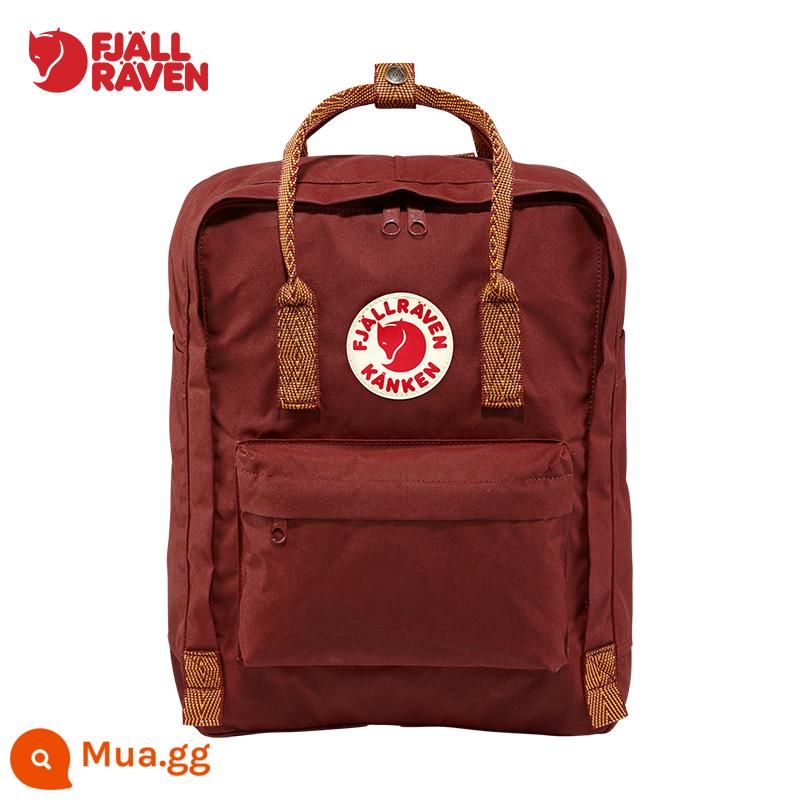 Fjallraven/Arctic Fox Official kanken Art Ba lô thể thao ngoài trời Ba lô nam và nữ 23510A - 326-908 màu đỏ bò/ngỗng