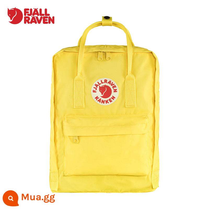 Fjallraven Cáo Bắc Cực Ba Lô Kanken Nam Nữ Nhẹ Ba Lô Du Lịch Túi Túi Thể Thao 23510 - 126 ngô vàng