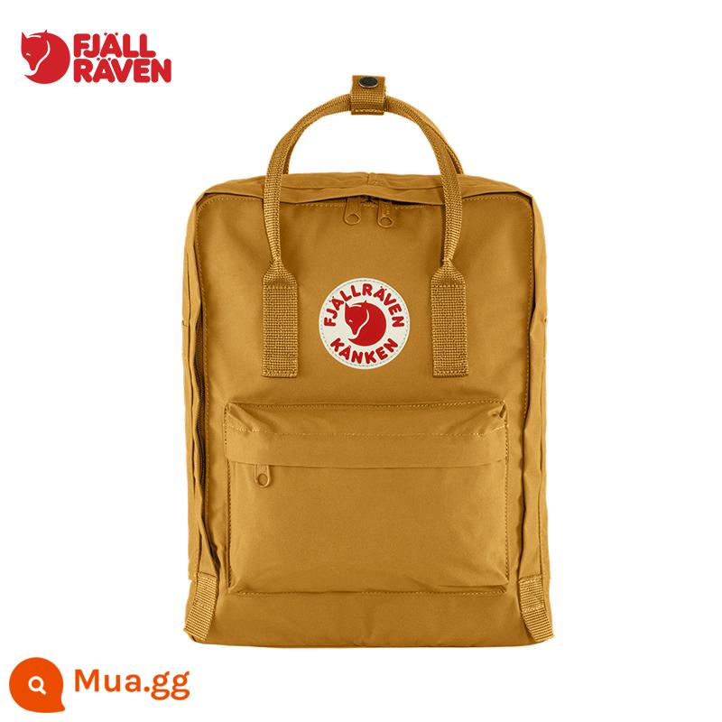 Fjallraven Cáo Bắc Cực Ba Lô Kanken Nam Nữ Nhẹ Ba Lô Du Lịch Túi Túi Thể Thao 23510 - 166 màu trứng cá