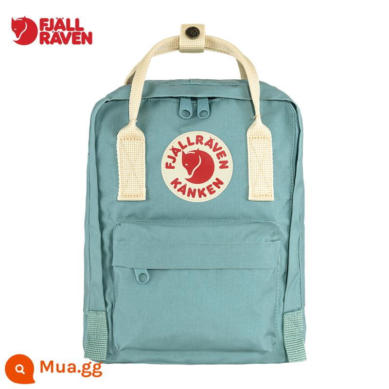 Balo Fjallraven/cáo Bắc Cực Kanken Mini Mini Cặp Cặp Đi Học Balo Nữ 23561 - 501-115 gỗ sồi ánh sáng xanh da trời