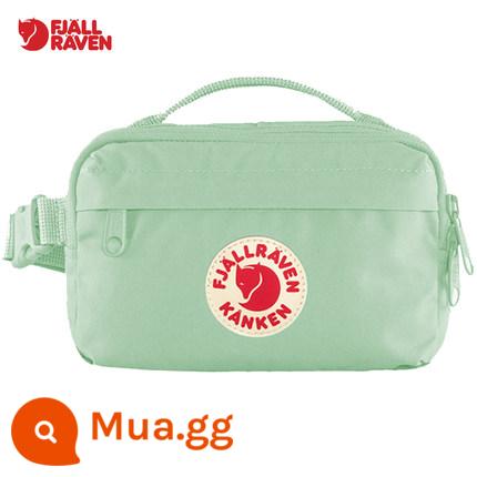 Cáo Bắc Cực Mini Chạy Thắt Lưng Túi Kanken Hông Gói Thời Trang Công Suất Lớn Túi Đeo Vai Túi 23796 - 600 xanh bạc hà