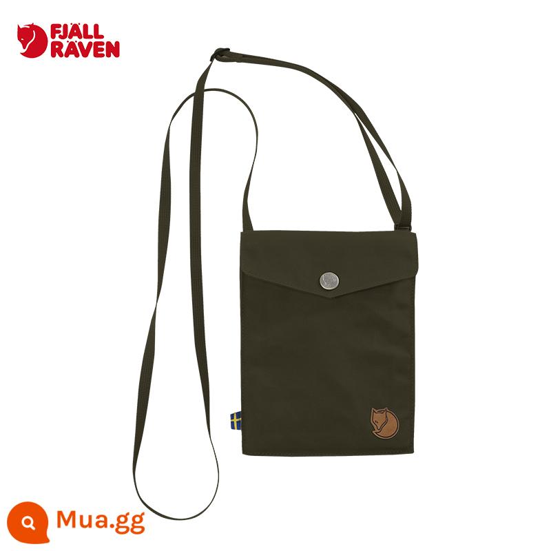 Fjallraven Cáo Bắc Cực Túi Nhỏ Nam Nữ G-1000 Túi Đeo Vai Thời Trang Ngoài Trời Túi Xiên Túi 24221 - 633 ô liu đen