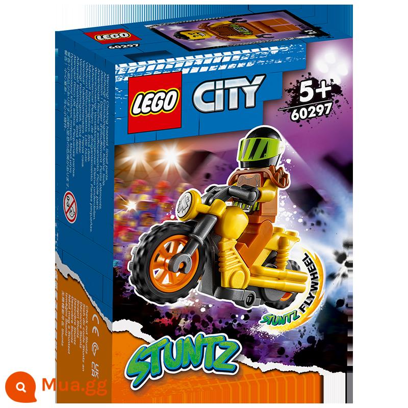 Lego Khối Xây Dựng Dòng Thành Phố Máy Bay Chữa Cháy Những Người Bạn Tốt Bé Trai Và Bé Gái Lắp Ráp Xe Thể Thao Đồ Chơi Hộp Nhỏ Bộ Khởi Đầu - Đóng thế va chạm xe máy 60297