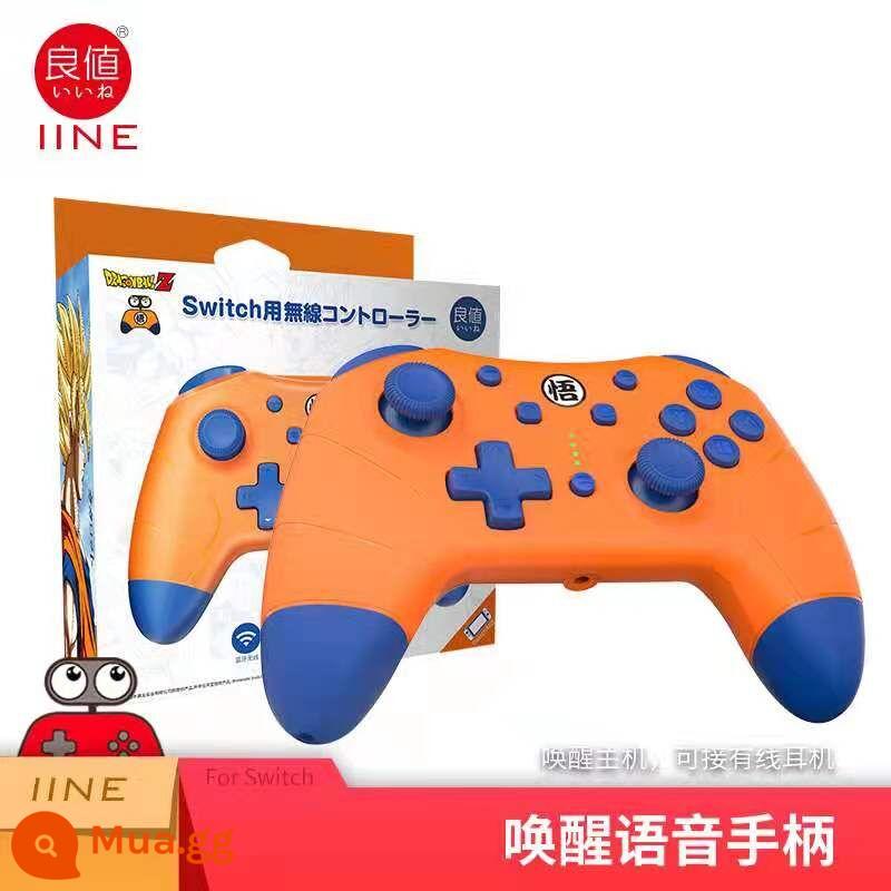 Liangzhi Switch Pro Lang Giá trị không dây Thức dậy Bluetooth GamePad Four -Genation Cat -shaped NS Jet - Giá trị tốt Tay cầm không dây NFC thế hệ thứ 4 Dragon Ball Wake Up Phiên bản NFC