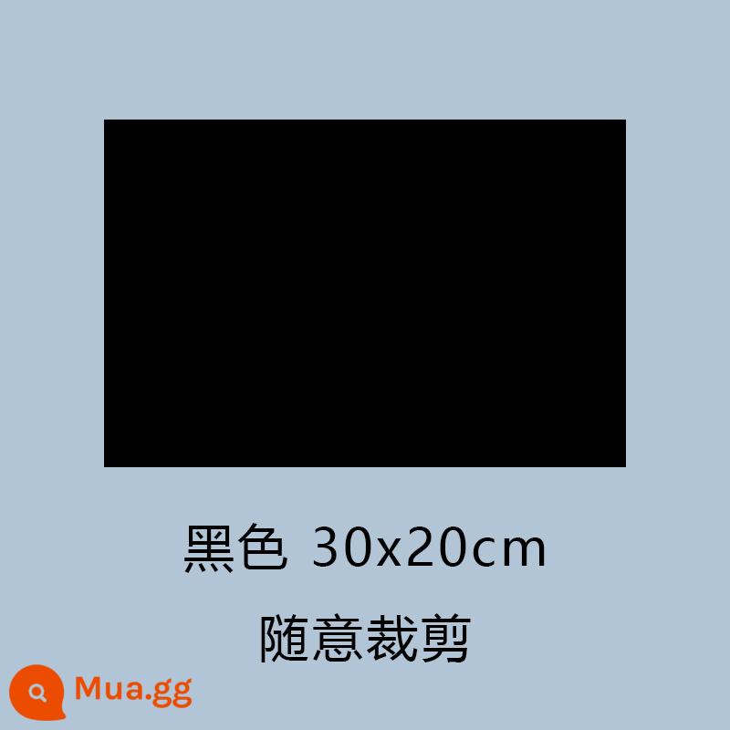 Dán xe che vết trầy xước dán xe trắng đen xám đỏ thân sơn khu vực sửa chữa % - Mảnh đen 30x20 cm