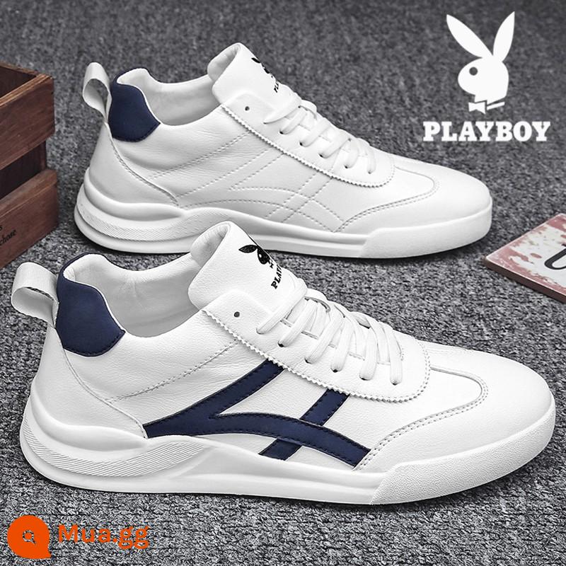 Giày Nam Playboy Mùa Đông 2022 Mới Giày Sneaker Da Nam Màu Đen Giày Thể Thao Hợp Thời Trang Plus Giày Cotton Nhung - Bách Lan Đông PL320303