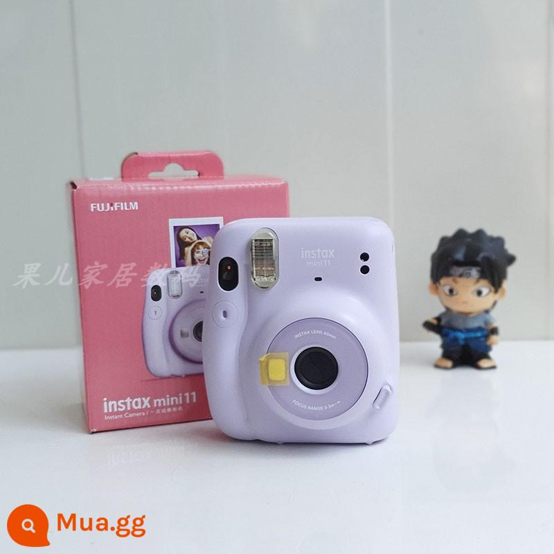 Máy ảnh lấy liền Fuji mini7+ mini 11 chính hãng hoàn toàn mới Giấy ảnh - mini11 tím hoa cà