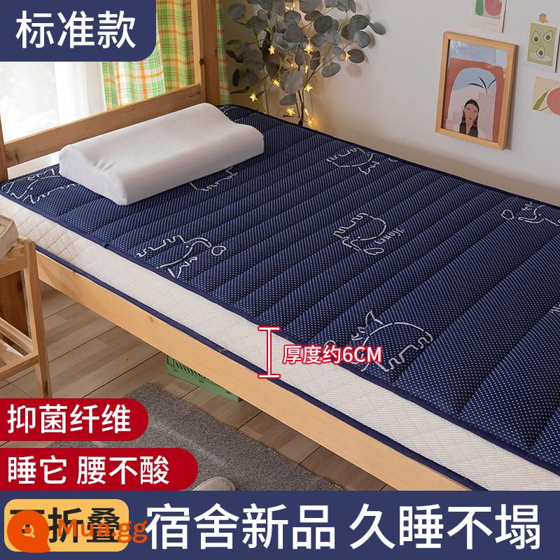 Nệm cao su đệm nhà dày ký túc xá sinh viên đơn tatami mat xốp mat nệm cho thuê đặc biệt - Hani Elephant-Cotton dệt kim ba chiều-6cm