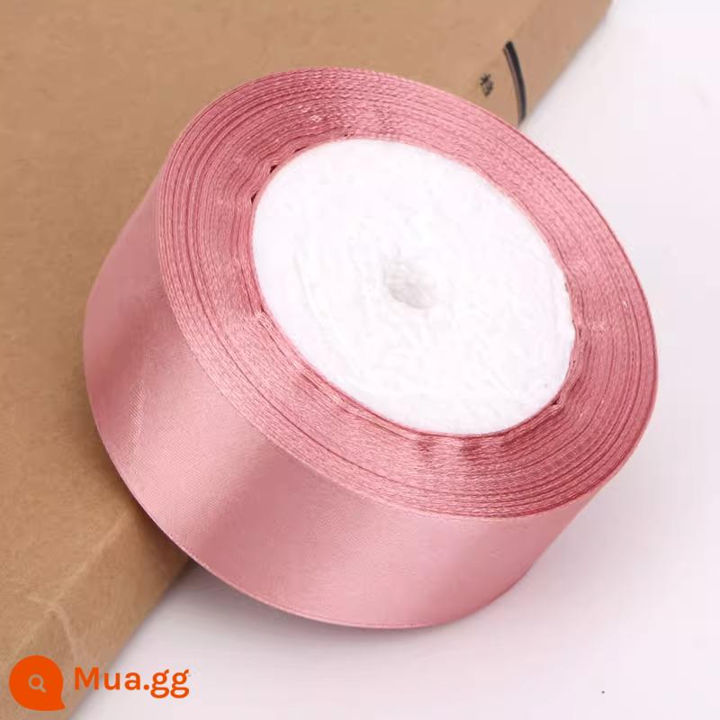 4Cm Ruy Băng Hoa Hoa Hồng Trang Trí Handmade DIY Dây Bện Tặng Ruy Băng Đỏ Nơ Satin - Màu hồng và màu tím (ba cuộn bất kỳ có giá 3,5 nhân dân tệ mỗi cuộn)