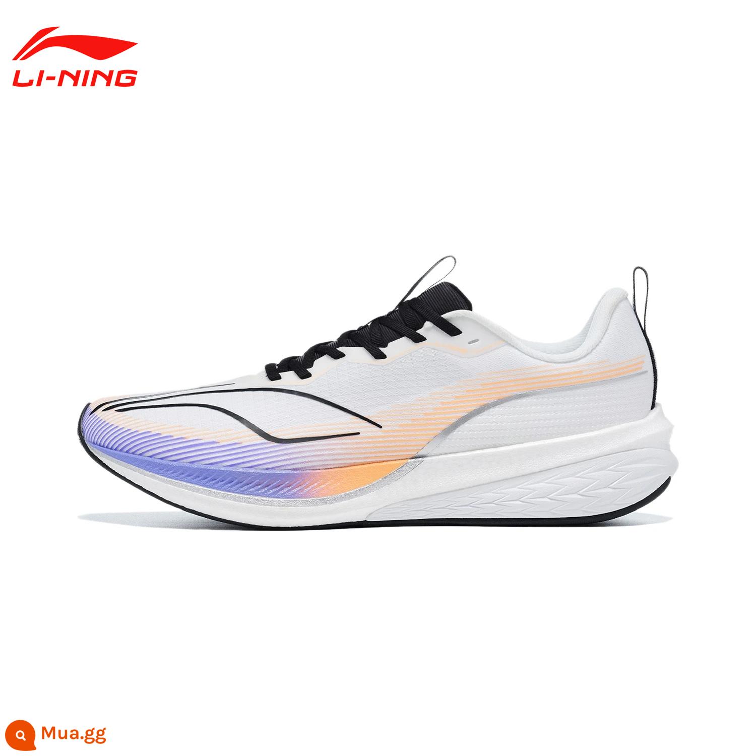 Giày chạy bộ Li Ning Chitu 5PRO dành cho nam và nữ mùa thu đông siêu nhẹ chống thấm nước thoáng khí chống sốc giày thể thao chuyên nghiệp - [Thỏ đực đỏ 6pro mùa đông] Trắng chuẩn