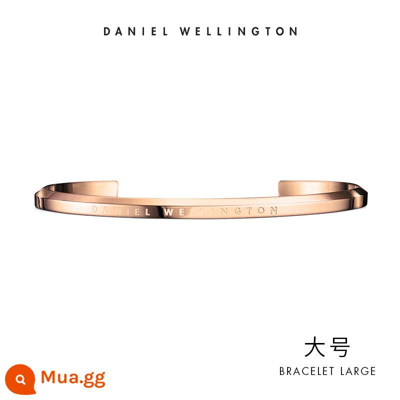 Vòng tay dw nam nữ cùng phong cách CỔ ĐIỂN cổ điển vòng tay vàng hồng đơn giản Daniel Wellington flagship store - vàng hồng lớn