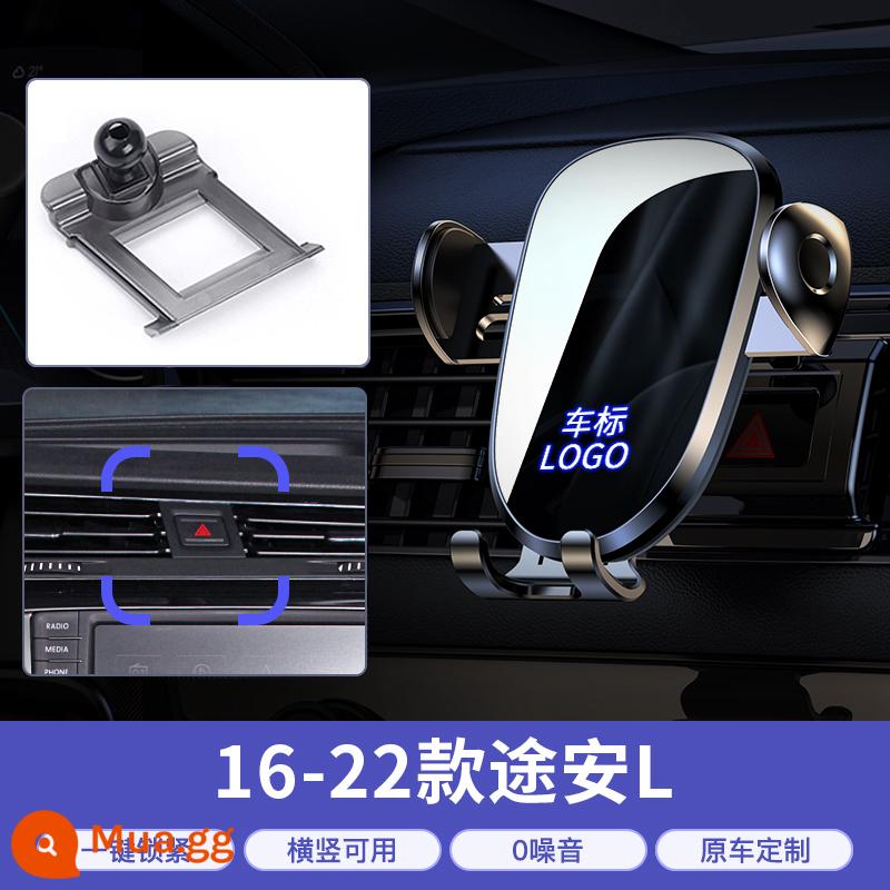 Foss giá đỡ điện thoại di động trên ô tô 23 mới Sagitar Langyi Tiguan Magotan Passat Baolai Exploring Yue khung đặc biệt - [16-22 Touran L] Sử dụng được màn hình ngang, 0 tiếng động bất thường