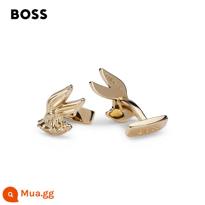 [Year of the Rabbit Series] BOSS nam 2023 đầu xuân năm mới khuy măng sét cá nhân hóa bằng đồng vàng - 710-vàng