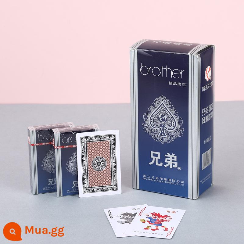 100 cặp toàn bộ hộp câu cá nữ hoàng poker lô 100 cặp bài xì phé dày cứng đích thực phòng cờ vua tại nhà - Cặp Brother 2268/100