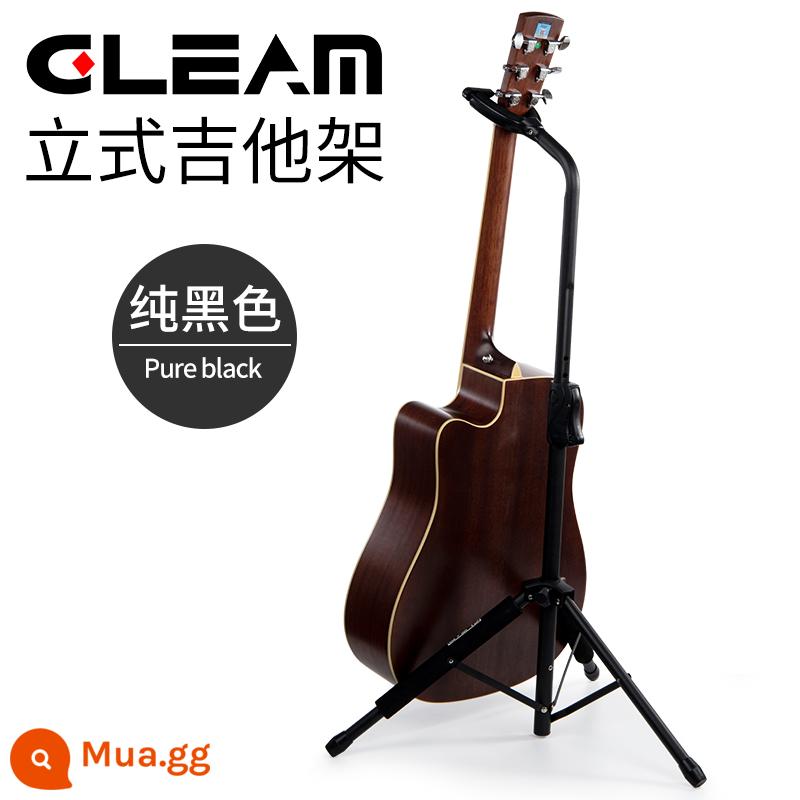 Giá đỡ đàn guitar khung dọc mặt đất giá đàn guitar điện bass pipa đa năng giá đàn piano vị trí giá treo MỘT khung phụ kiện - Mẫu sơn GLEAM (giá đứng có thể gập lại) màu đen tuyền