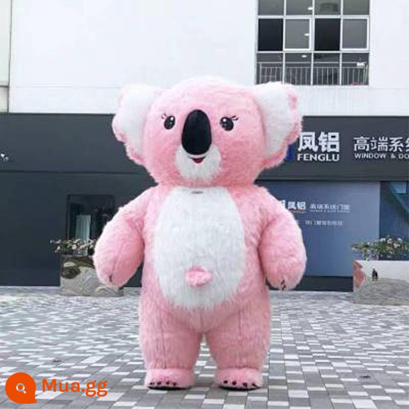 Mạng quần áo búp bê hoạt hình Panda Panda Red doumyin Polar Polar Performance Hiệu suất hiệu suất - koala hồng 2 mét