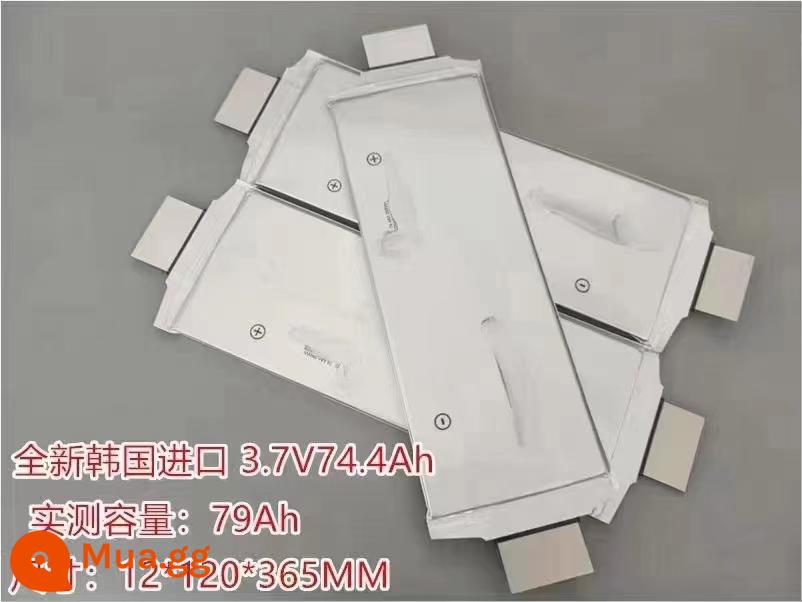 Mới lg mềm gói pin ternary pin lithium xả tốc độ cao xe điện xe điện sửa đổi người lớn xe tay ga đầu máy - SK74.4