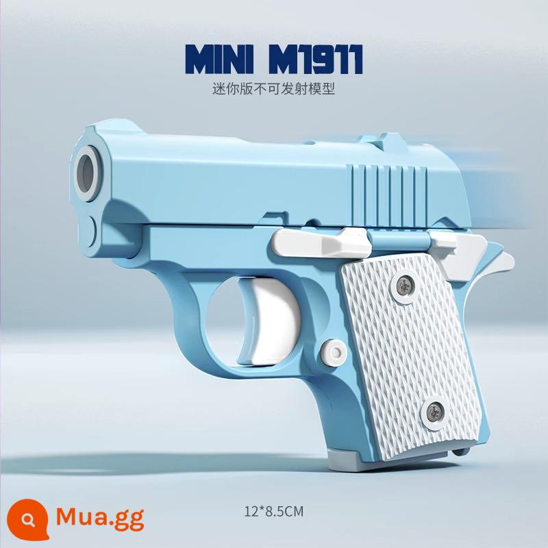 1911 Cub Súng Ổ Xoay Cà Rốt Súng Đập Pháo Mini Cà Rốt Dao Trọng Lực Nhỏ Súng Ngắn Chính Hãng Giải Nén Đồ Chơi Lấy - 1911[Bầu trời xanh và mây trắng] Súng cà rốt Cub