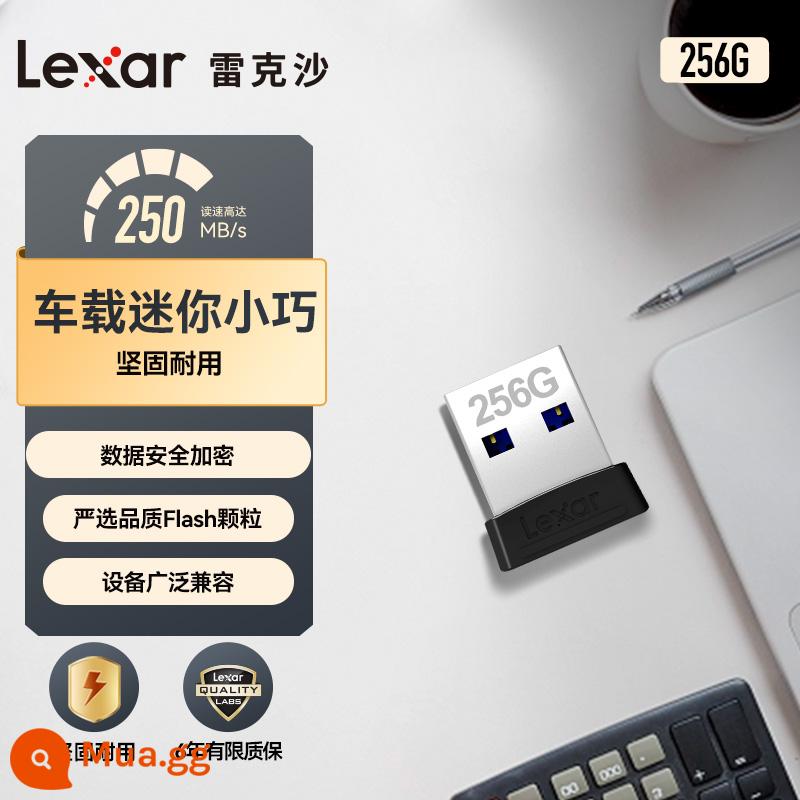 Lexar Ổ đĩa flash USB mã hóa Lexar 64g cửa hàng hàng đầu 128G văn phòng USB3.0 Ổ đĩa flash USB 256G tốc độ cao dung lượng lớn - S47 256G(250 MB/giây)