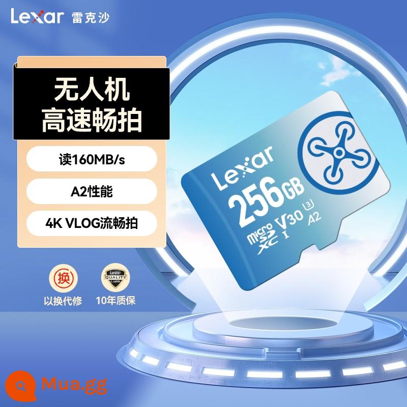 Thẻ nhớ Lexar 128G 1T điện thoại di động máy bay không người lái Thẻ nhớ MicroSD TF 256G cửa hàng hàng đầu - BAY 256G(160 MB/giây)