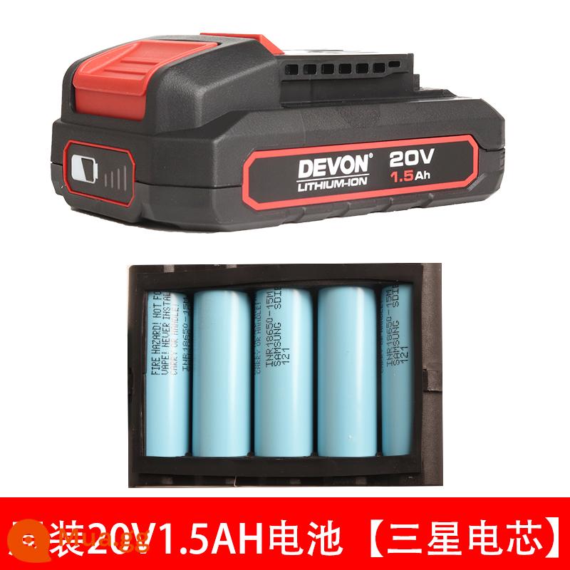 DEVON Ban Đầu Dayou 20V Sạc Pin Lithium 4.0/5.2 Sạc Nhanh Flash Sạc Dayou Dụng Cụ Điện - Pin Dayou 1.5 chính hãng