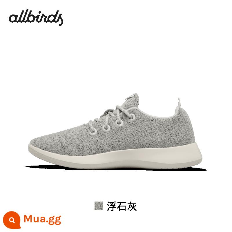 Allbirds Wool Runers Winter Winter Wool thoải mái giày bình thường Giày nam và giày phụ nữ đôi giày thể thao - vôi đá bọt