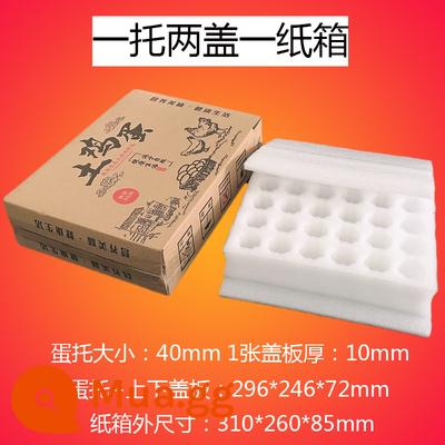 Hộp Courier Earth Egg Buồn đóng bao - 30 khay trứng + 6 bộ thùng carton