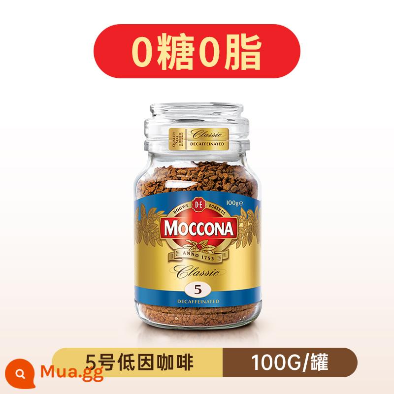 Cai Xukun MOCCONA MOCCO số 8 Cafe Câu hỏi Hội chứng học bổng thấp -fat Wake -Up Coffee Powder 100G - [Low Caffeine 100g] Hương rang vừa