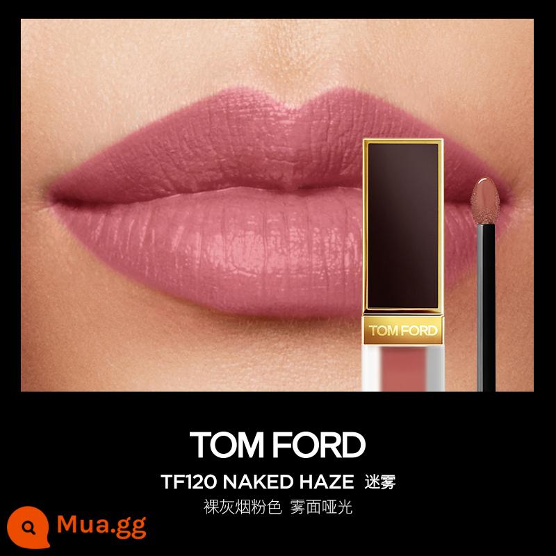 [SF Express] TF New Black Gold Lip Glaze 129 Happy 123 Tắm trong lửa 121 Bước vào cuộc chơi 122 Đập thình thịch - [Hết Hàng Trả Lại] TF120 Phấn phủ sương mù NAKED HAZE màu xám khói