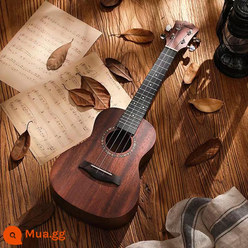 akeshi ukulele người mới bắt đầu phụ nữ chàng trai và trẻ em người lớn 23 inch mục veneer ukulele đàn guitar nhỏ - [Bảng đơn] 23 inch Màu cổ điển + Phụ kiện + Hướng dẫn