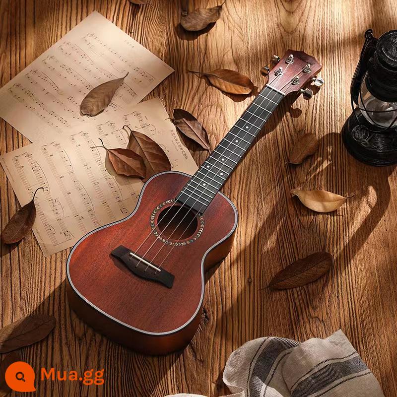 akeshi ukulele người mới bắt đầu phụ nữ chàng trai và trẻ em người lớn 23 inch mục veneer ukulele đàn guitar nhỏ - 23 inch [Bảng đơn] Viền cổ điển + Phụ kiện + Hướng dẫn