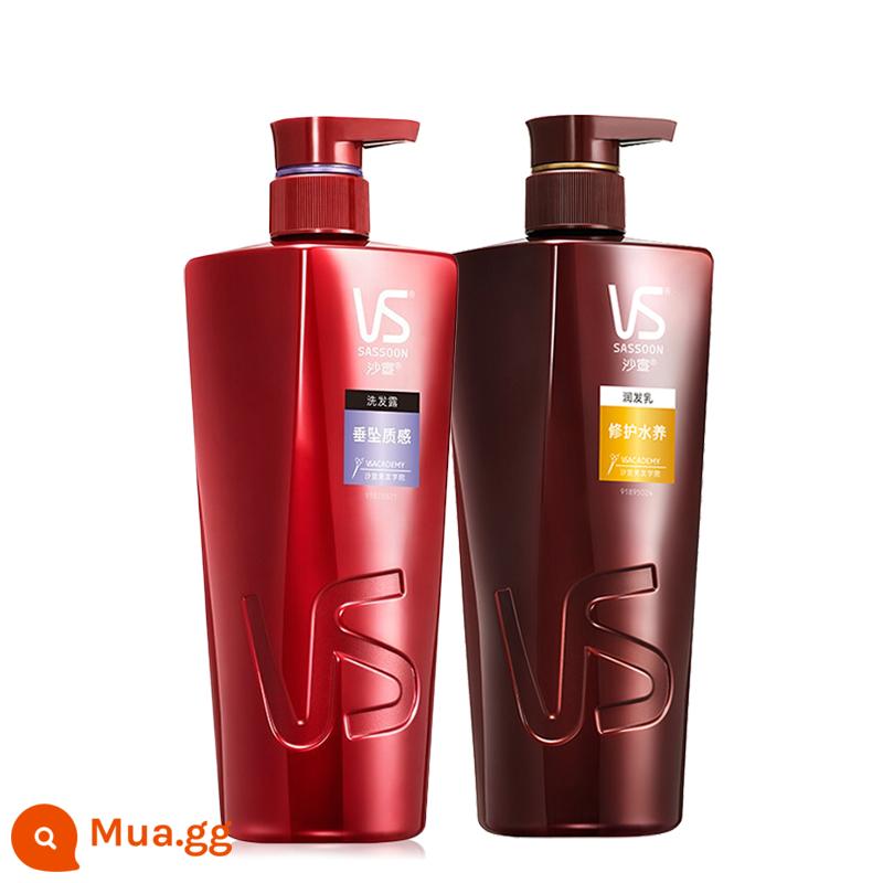 VS Sassoon Dầu Gội Sửa Chữa Dưỡng Ẩm Trị Gàu Trị Ngứa Nam Bộ Dầu Gội Dưỡng Ẩm Nữ - [Bộ] Nước Giặt Drape 750gl + Nước Sửa Chữa 750g