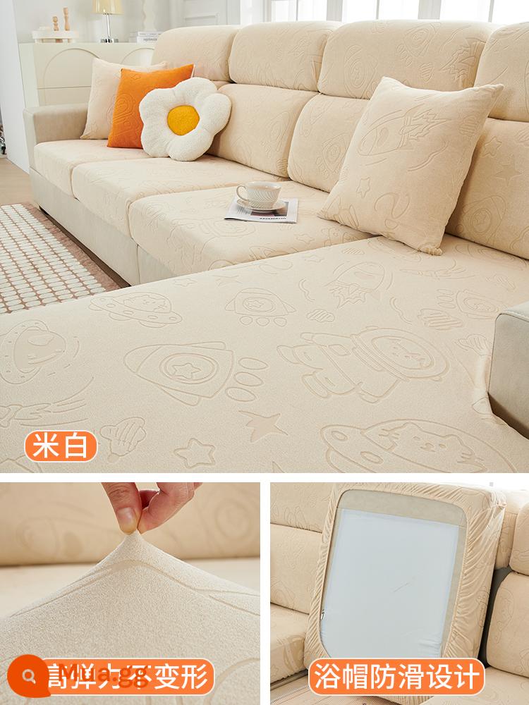 2022 Mới Bốn Mùa Đa Năng Ghế Sofa Tất Cả Bao Gồm Đa Năng Thun Chống Trơn Trượt Ghế Sofa Bọc Ghế Sofa - Phi hành gia-Mibai