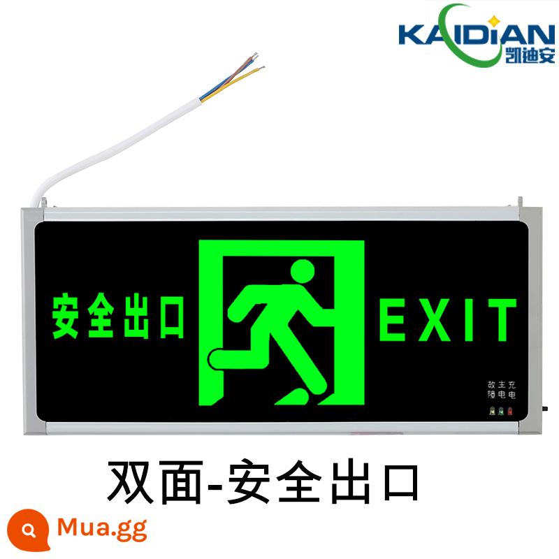 Đèn báo thoát hiểm an toàn điện áp thấp 12V24V36VDCAC DC loại A đèn báo thoát hiểm khẩn cấp LE - Cadian-áp suất thấp-hai mặt-chuyển tiếp