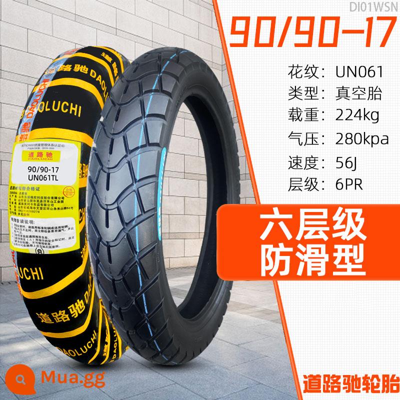 Lốp không săm xe máy Zhengxin Tire 90/100/110/120/130/140/150/60/70/80-17 inch - 90/90-17 Luchi 6 lớp (lốp chống trượt mọi địa hình)