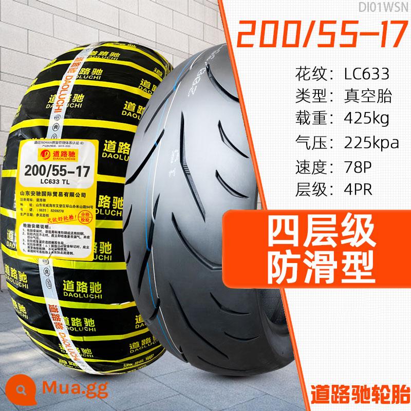 Lốp không săm xe máy Zhengxin Tire 90/100/110/120/130/140/150/60/70/80-17 inch - Lốp không săm Luchi 200/55-17