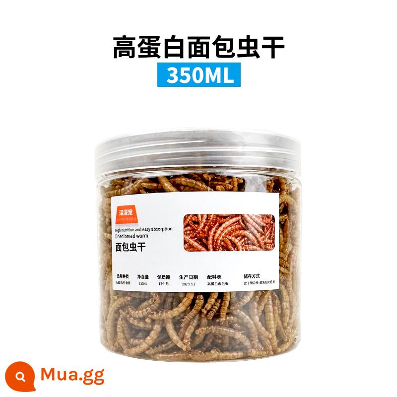 Thức ăn hạt cho chuột Hamster Giun bánh mì gà khô rutin cung cấp cho hamster nhỏ dinh dưỡng chủ yếu thực phẩm ăn nhẹ nhím vẹt thức ăn cho chim - Giun khô 350ml