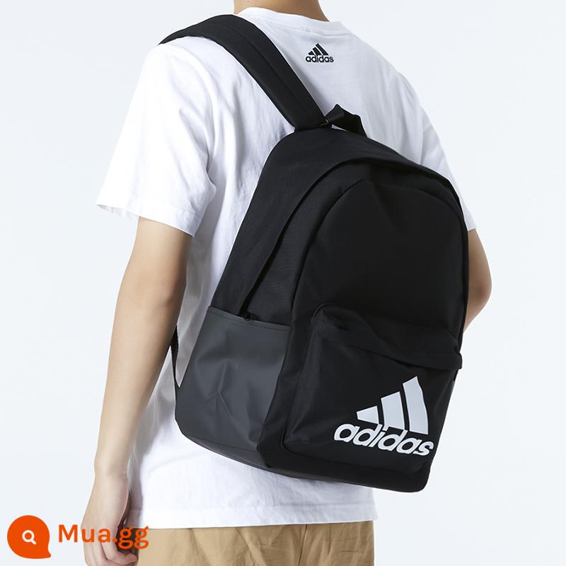 [Tự khai thác] Balo Adidas Túi nam Túi nữ Logo thể thao Ba lô thể thao - HG0349