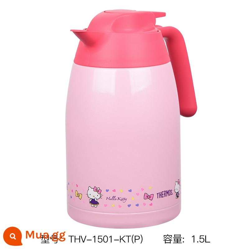 [Tự vận hành] Bình giữ nhiệt THERMOS Bình giữ nhiệt bình giữ nhiệt văn phòng tại nhà Bình đun nước inox TTB - Xin chào(1.5L)