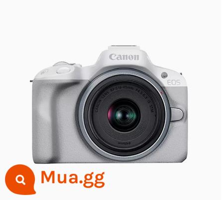 [Tự vận hành] Bộ máy ảnh Micro SLR Canon R50 18-45mm HD Digital Youth Đặc biệt Micro Travel R50 - Trắng