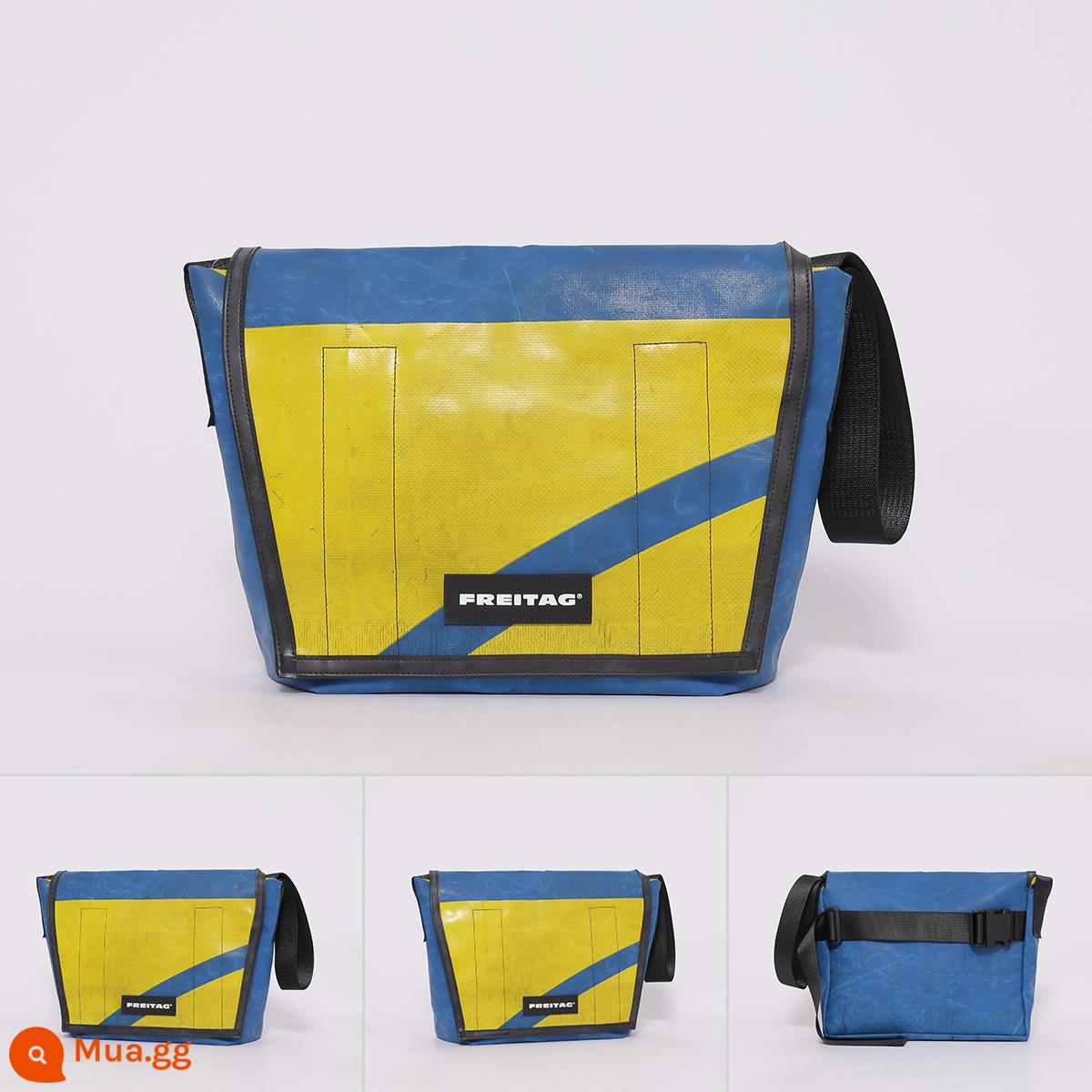 FREITAG F14 DEXTER Túi Messenger Túi Đeo Vai Túi Messenger Có Thể Mở Rộng Xu Hướng Thụy Sĩ Túi Bảo Vệ Môi Trường - F_3748007