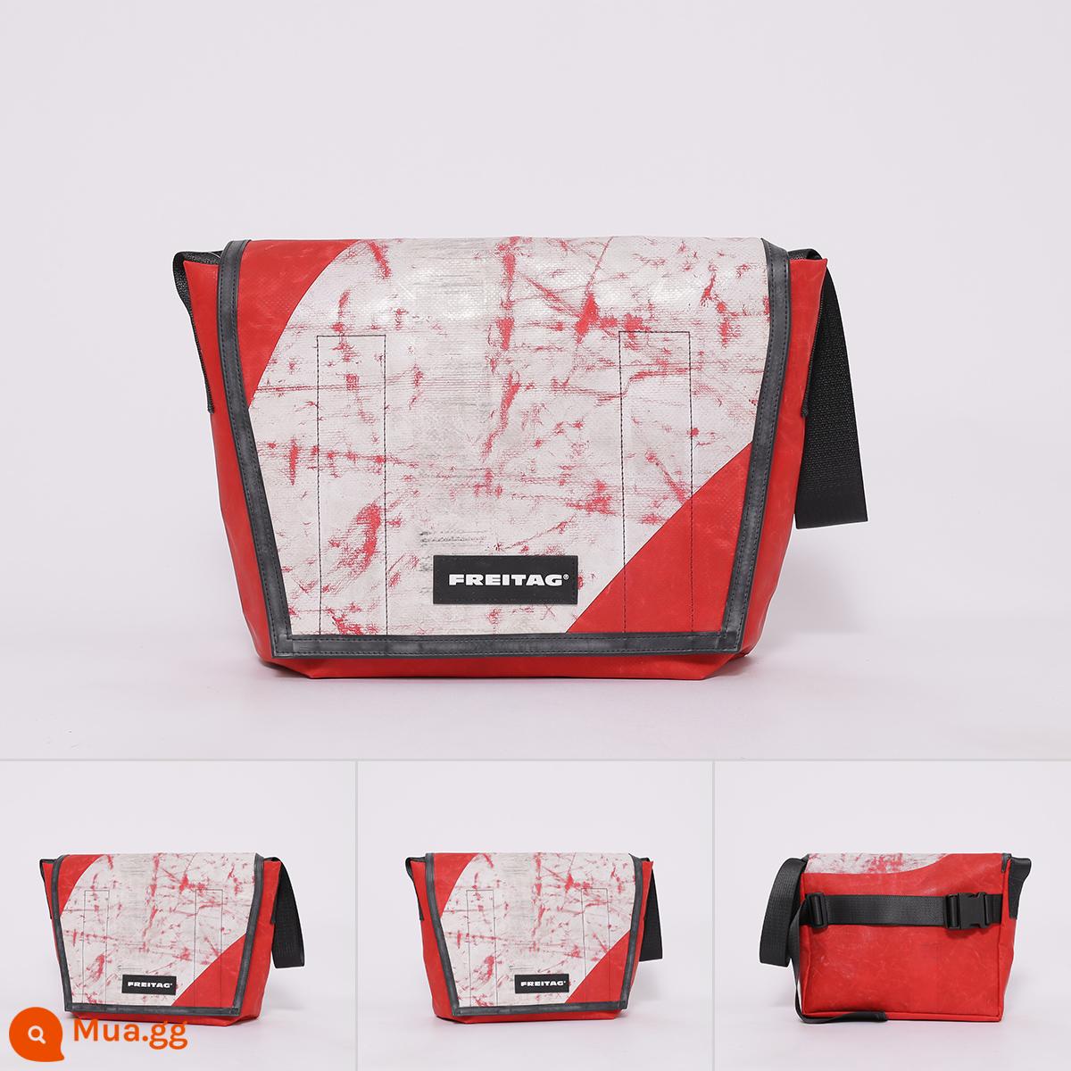 FREITAG F14 DEXTER Túi Messenger Túi Đeo Vai Túi Messenger Có Thể Mở Rộng Xu Hướng Thụy Sĩ Túi Bảo Vệ Môi Trường - F_3747871