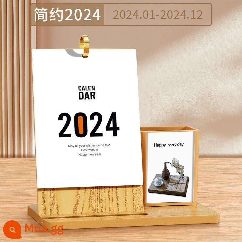 Lịch để bàn 2023 lịch để bàn lịch lưu trữ tùy chỉnh văn phòng bệ lịch sách quà tặng tùy chỉnh đóng hộp kinh doanh trang trí máy tính để bàn sáng tạo với giá đỡ bút thẻ đục lỗ tự giác ghi chú công việc lịch 2022 - 081/Khung Vàng-Đơn Giản 2024