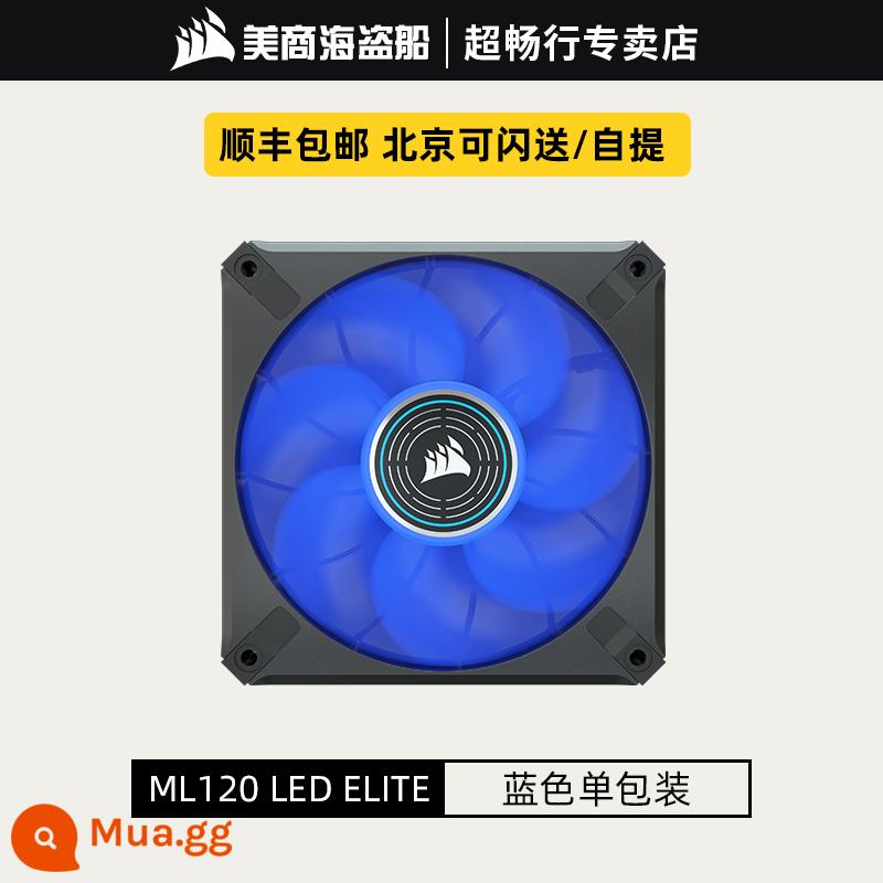 Tàu cướp biển Mỹ ML120/140MM quạt làm mát máy tính để bàn LED tản nhiệt cực êm RGB quạt vỏ chính quạt mini không ồn quạt 12cm quạt 14cm quạt lớn mạnh mẽ - Túi đeo vai Blu-ray ELITE ML120