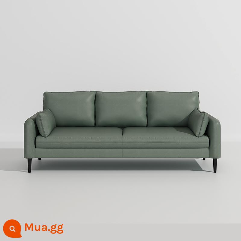 Bắc Âu căn hộ nhỏ công nghệ vải sofa nhỏ đôi ba người phòng khách ánh sáng sang trọng đơn giản giặt miễn phí cửa hàng quần áo căn hộ internet người nổi tiếng - Thông sương xanh-13 (da mèo cào)